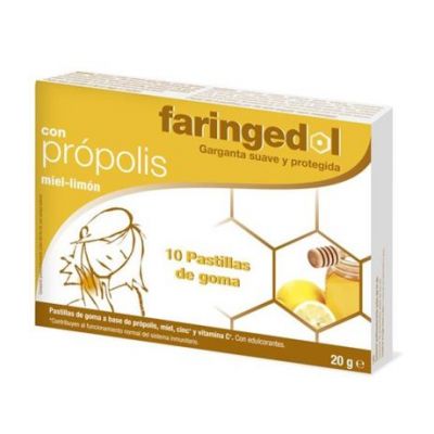 Faringedol Propolis Honey and Lemon 10past Diafarm