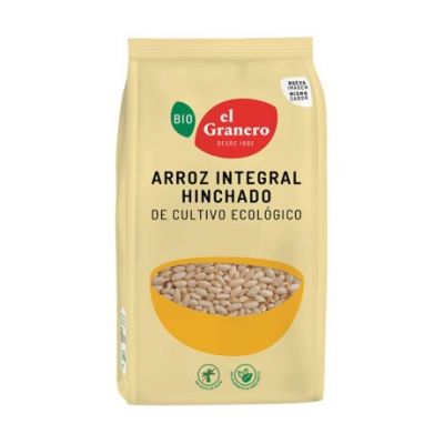 BIio Puffed Brown Rice 600g El Granero Integral
