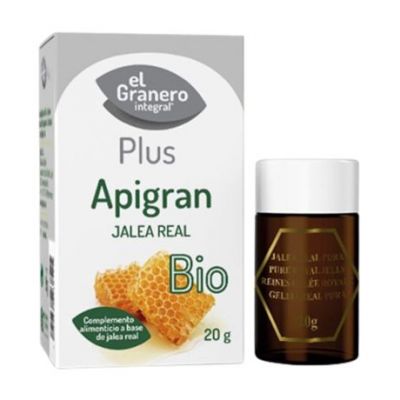 Apigran Organic Royal Jelly 20g Granero Integral