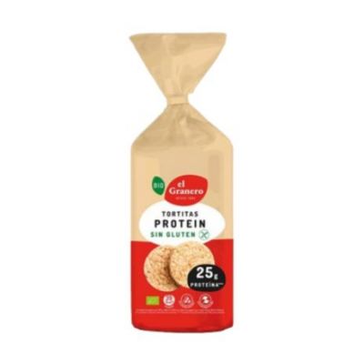 Tortitas Proteina Eco 125gr El Granero Integral
