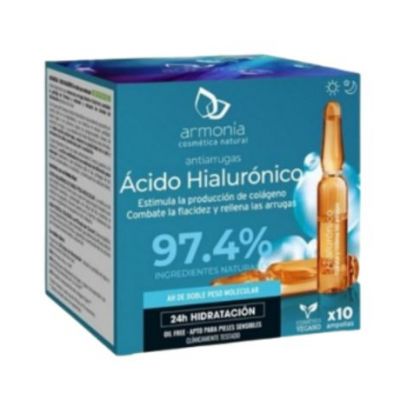 Acido ialuronico antirughe vegano 10ampx2ml Armonia