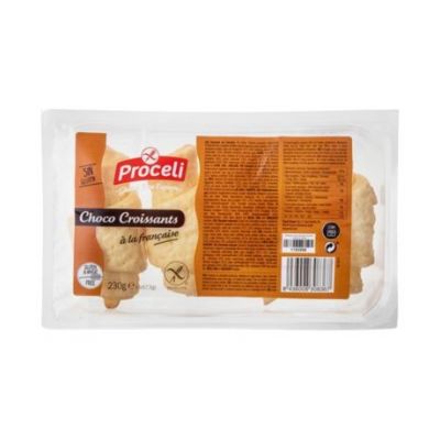Croissant de Chocolate SinGluten 230gr Proceli