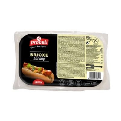 Pan Brioxe Hot Dog SinGluten 2x75g Proceli
