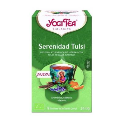 Serenity Tulsi Infusion Eco 17inf Yogi Tea