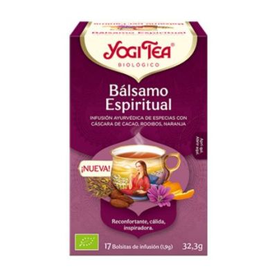 Infuso di balsamo spirituale senza glutine Bio Vegan 17inf Yogi Tea