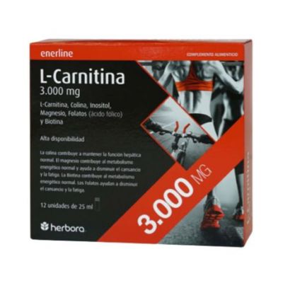 L-Carnitina 3000Mg12 Viales Herbora