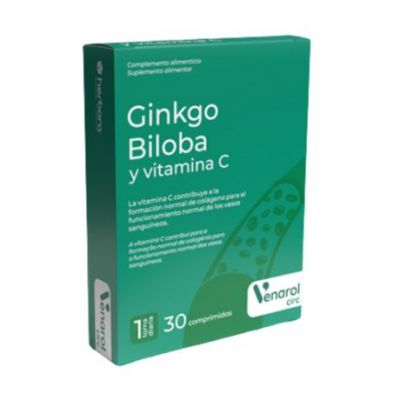Ginkgo Biloba Vit-C 30comp Venarol Herbora