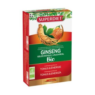 Ginseng Jalea Real Bio 20 Viales Super Diet