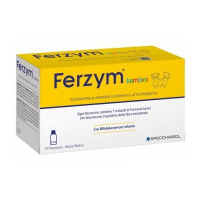 Ferzym Junior Gluten Free 10 vials Specchiasol