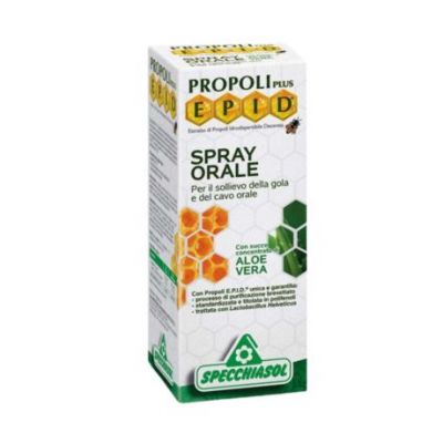 Epid Spray Orale con Aloe Vera Senza Glutine 15ml Specchiasol