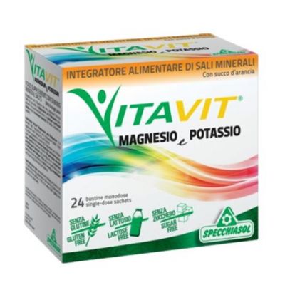 Vitavit Mg Vit.K Gusto Arancia 24 buste Specchiasol