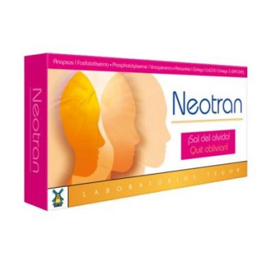 Neotran Memoria SinGluten 20caps Tegor