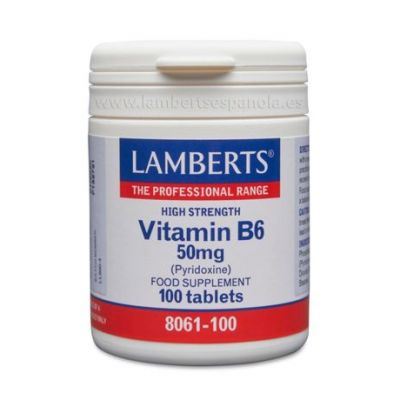 Vitamin-B6 50mg 100comp Lamberts