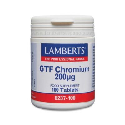 Chrome GTF 200µg Vegan 100caps Lamberts