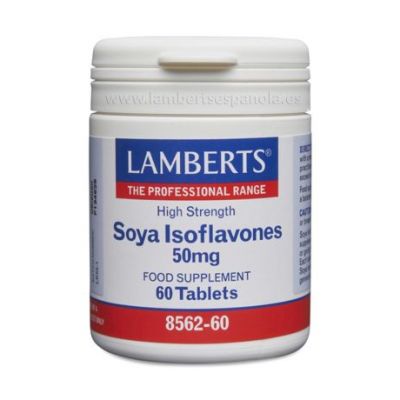 Soy Isoflavones 50Mg 60comp Lamberts