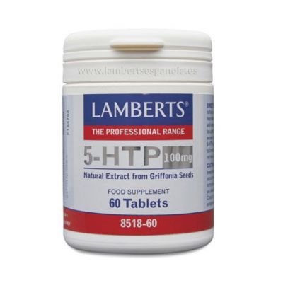 5-HTP Hidroxitriptofano 100Mg Vegan 60caps Lamberts