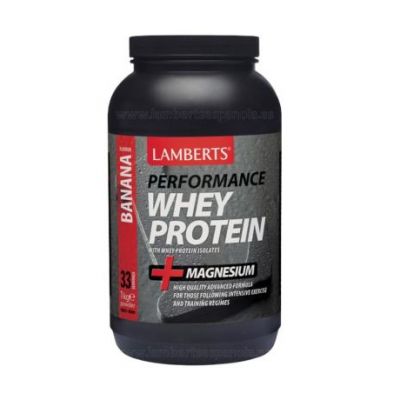 Whey Protein Saveur Banane 1kg Lamberts