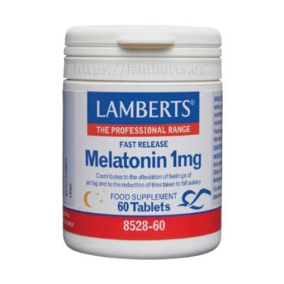Melatonina 1 mg a rilascio rapido 60 compresse Lamberts