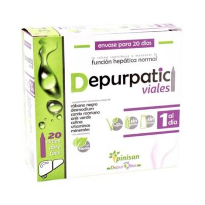Depurpatic SinGluten Vegan 20 Viales Pinisan