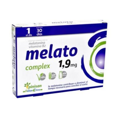 Melato Complex 1.9Mg SinGluten Vegan 30caps Pinisan