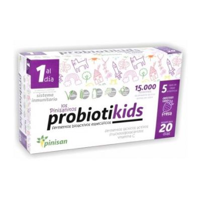 Probiotikids Strawberry Flavor Gluten Free Vegan 20 Envelopes Pinisan