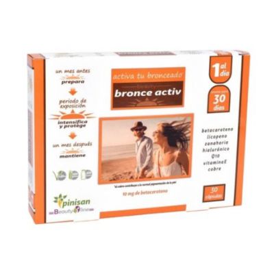Bronze Activ Senza Glutine Vegano 30 capsule Pinisan