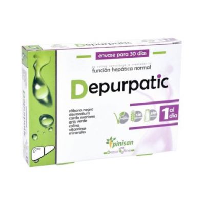 Depurpatic Vegan SinGluten 30caps Pinisan