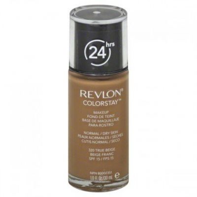 24Hrs Colorstay Revlon Make Up Spf 20 Tone 320 Vero Beige pelli normali e secche 30 Ml Revlon