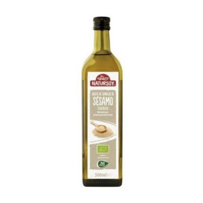 Organic Sesame Seed Oil 500ml Natursoy