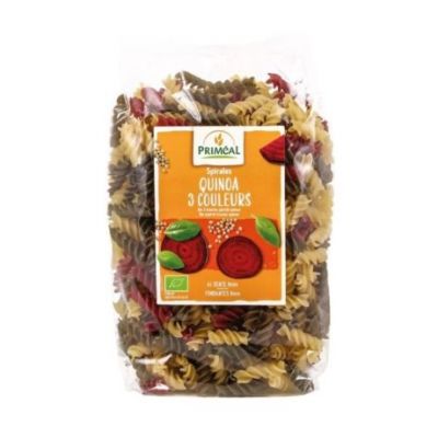 Espirales de Trigo y Quinoa Tricolor Bio 500g Primeal