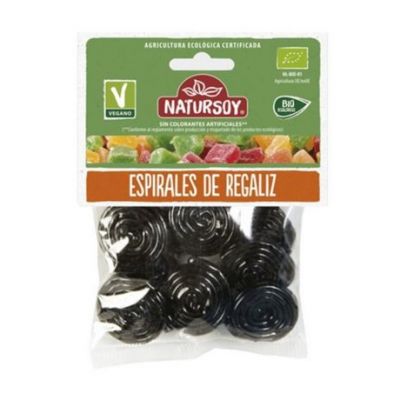 Espirales de Regaliz Bio Vegan 75g Natursoy