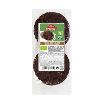 Tortitas de Arroz con Algarroba Bio Vegan 100g Natursoy