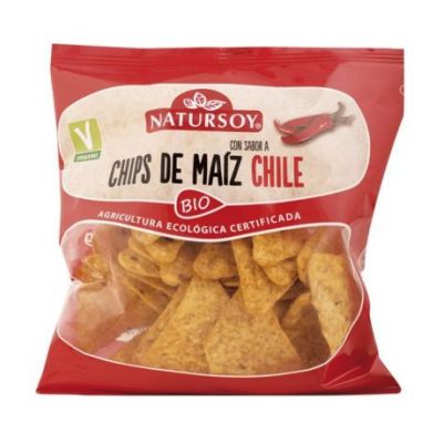 Chips de Maiz Chili Bio Vegan 75g Natursoy