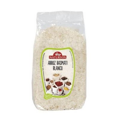 Arroz Basmati Blanco Bio Vegan 500g Natursoy