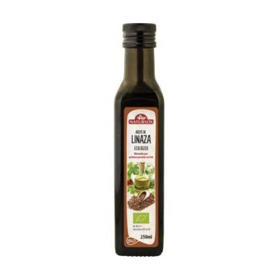 Aceite de Linaza 1ª Presion en Frio Bio 250ml Natursoy