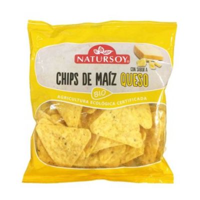 Chips de Maiz Sabor Queso Bio 75g Natursoy