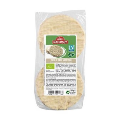 Tortitas de Arroz y Yogur Bio 100g Natursoy