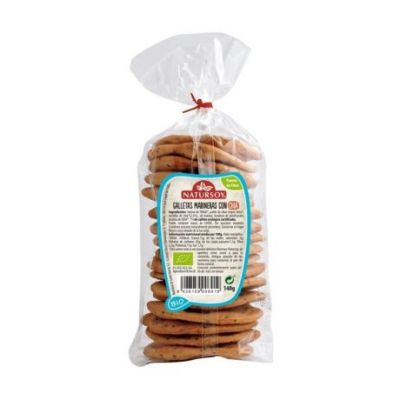 Galletas Saladas Marineras Chia Bio Vegan 140g Natursoy