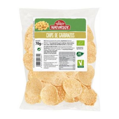 Bio Vegan Chickpea Chips 70g Natursoy
