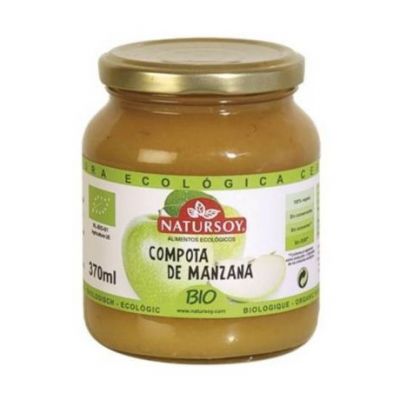 Compota Manzana Bio Vegan 370g Natursoy