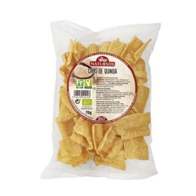 Organic Vegan Quinoa Chips 70g Natursoy