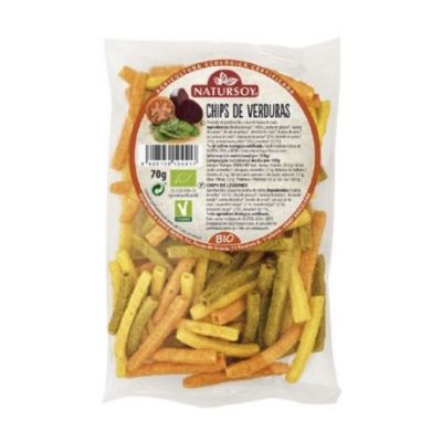 Chips de Verduras Bio Vegan 70g Natursoy