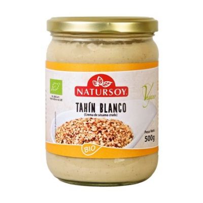 Organic White Tahini Vegan 500g Natursoy
