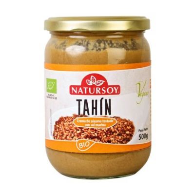 Roasted Tahini with Salt Bio Vegan 500g Natursoy