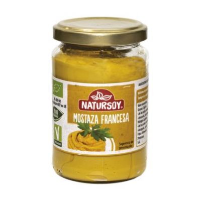Mostaza Francesa Bio Vegan 200g Natursoy