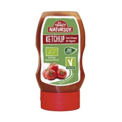 Ketchup con Sirope de Agave Bio 300ml Natursoy