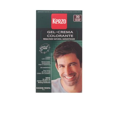 TINTE PARA HOMBRE gel-crema #30 castaño oscuro