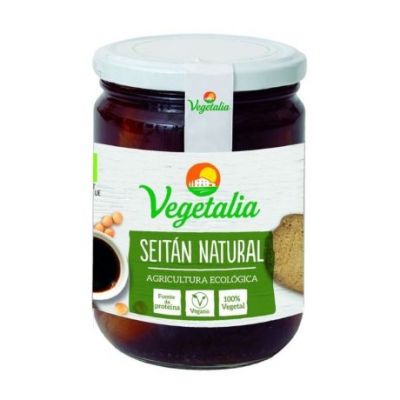 Seitan Bote Vidrio Esterilizado Bio Vegan 250g Vegetalia