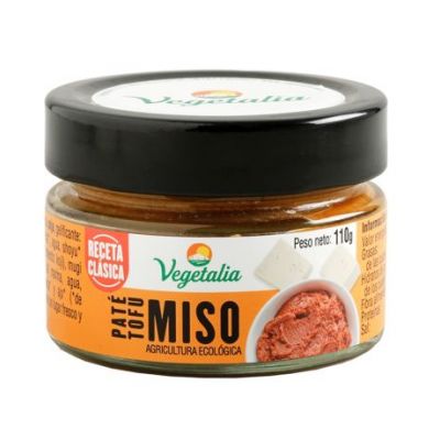 Tofu and Miso Pate Eco Vegan 110g Vegetalia