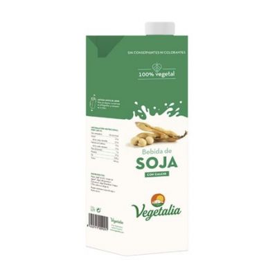 Bevanda vegetale alla soia con calcio senza glutine Bio 10x1L Vegetalia